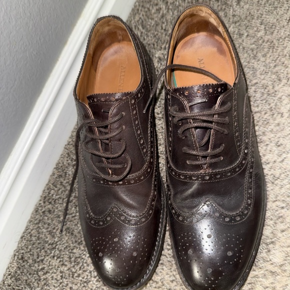 Allen Edmonds Cordovan Wingtip Dress Shoe Dark Brown 9D main image 8